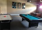 Games room. Good fun but unfortunately in the garage where there is no air-con. Too hot!